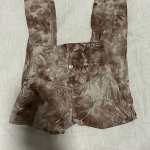 Lululemon champagne align high waisted leggings 21 inch